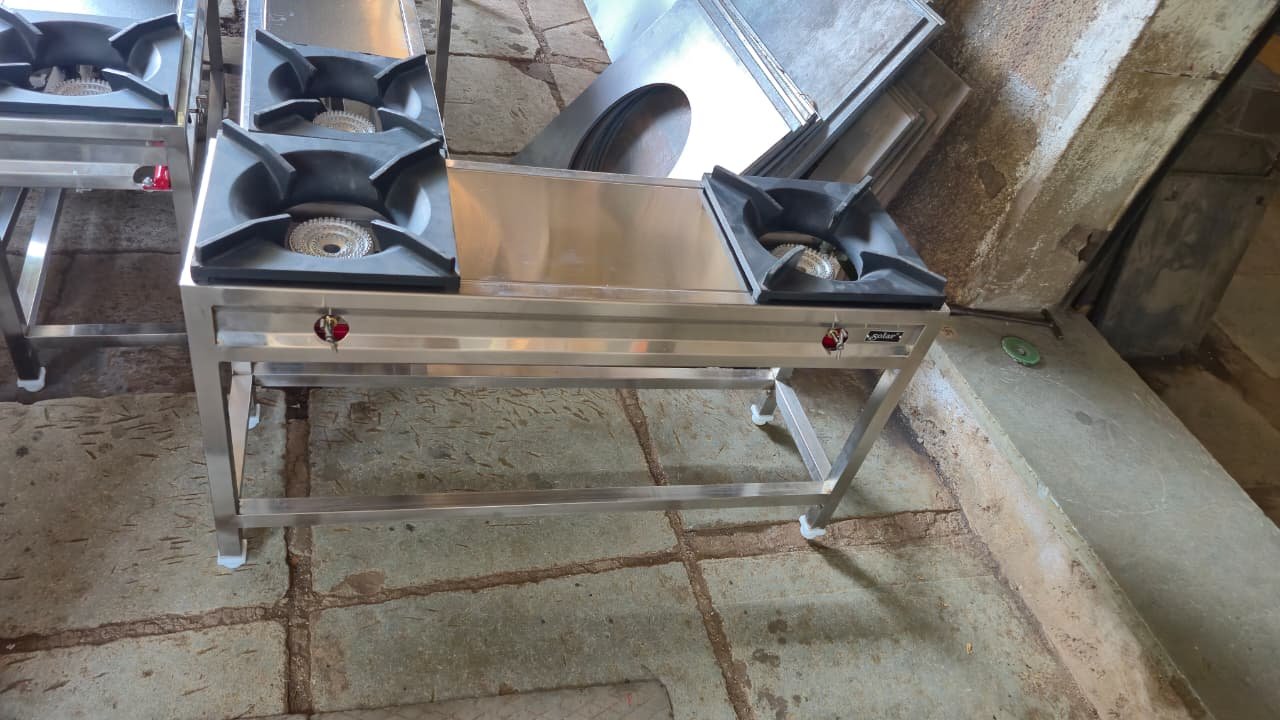 Commercial Mini Double Burner Stove in Haryana